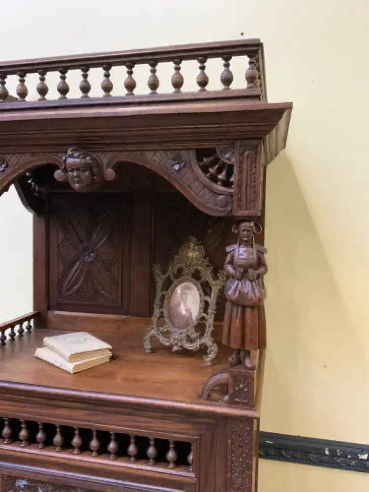 Antiker bretonischer Geschirrschrank, Vertiko, Traumhaft - Lieferung möglich! 12