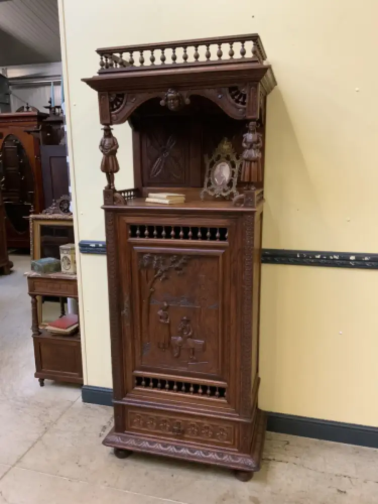 Antiker bretonischer Geschirrschrank, Vertiko, Traumhaft - Lieferung möglich! 2