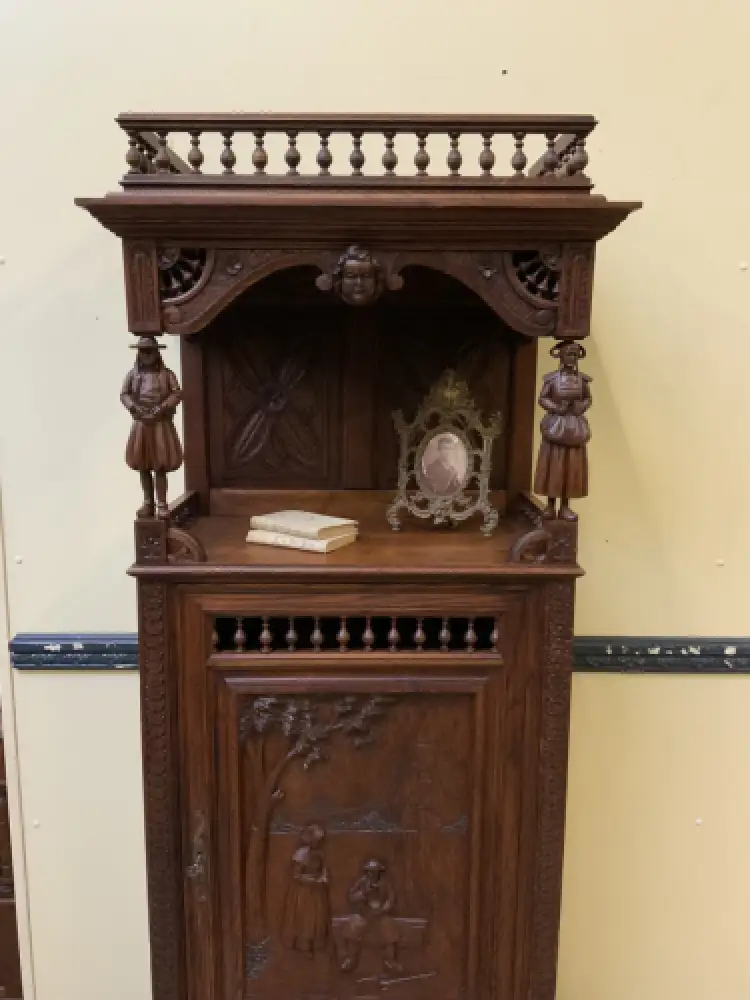 Antiker bretonischer Geschirrschrank, Vertiko, Traumhaft - Lieferung möglich! 8