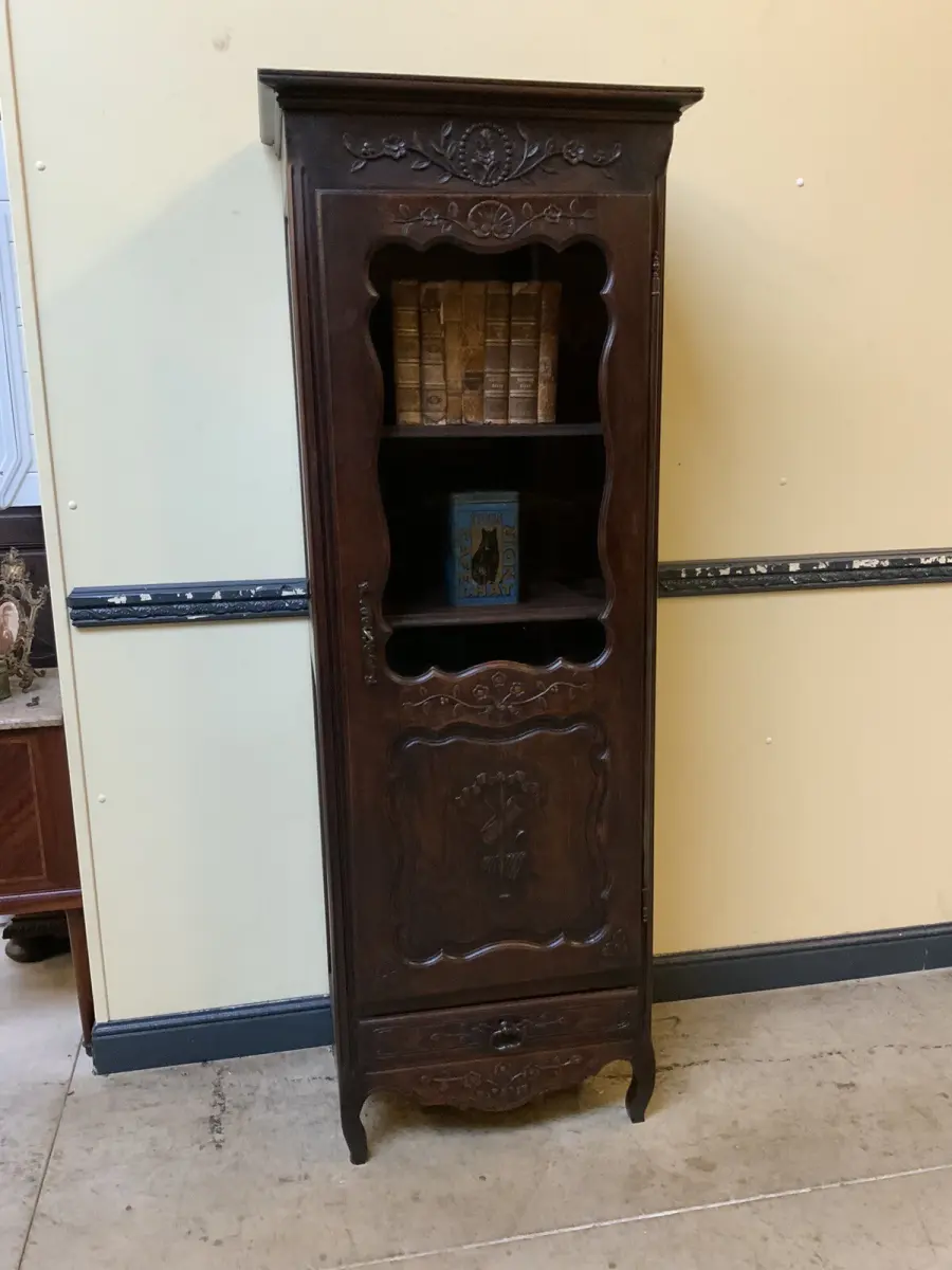 Antike Jugendstil Vitrine, Bücherschrank,  - Traumhaft   - Lieferung möglich! 1