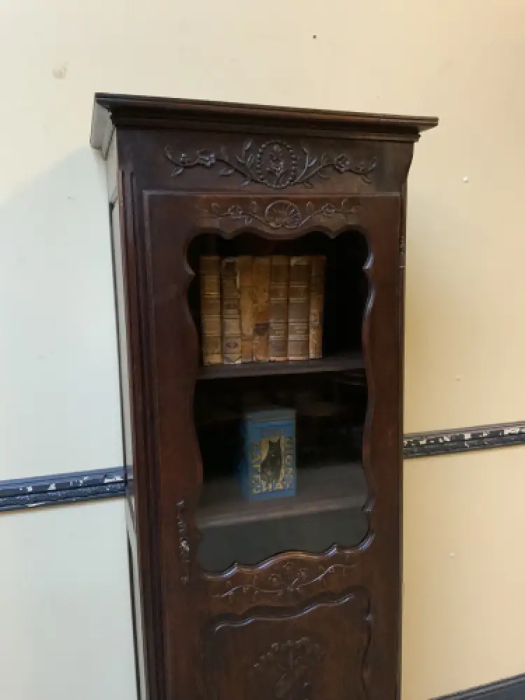 Antike Jugendstil Vitrine, Bücherschrank,  - Traumhaft   - Lieferung möglich! 7