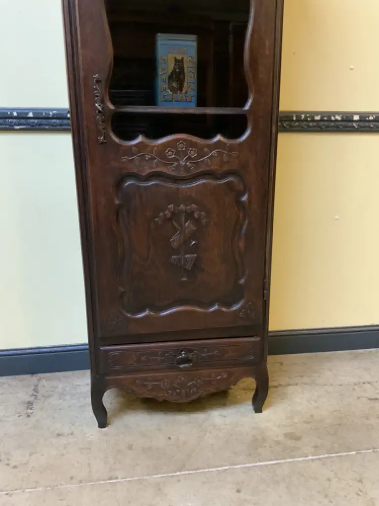 Antike Jugendstil Vitrine, Bücherschrank,  - Traumhaft   - Lieferung möglich! 8