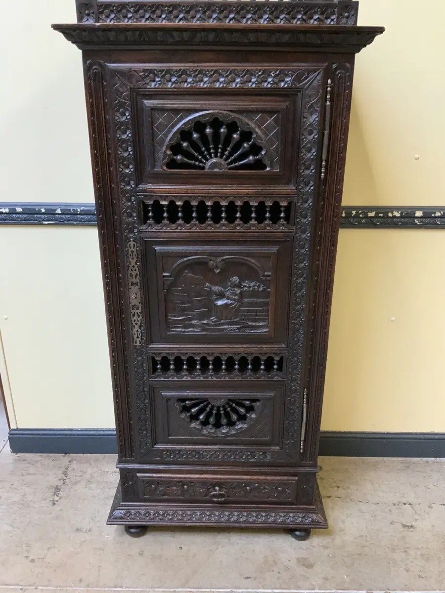 Antiker bretonischer Geschirrschrank, Vertiko, Traumhaft - Lieferung möglich! 9