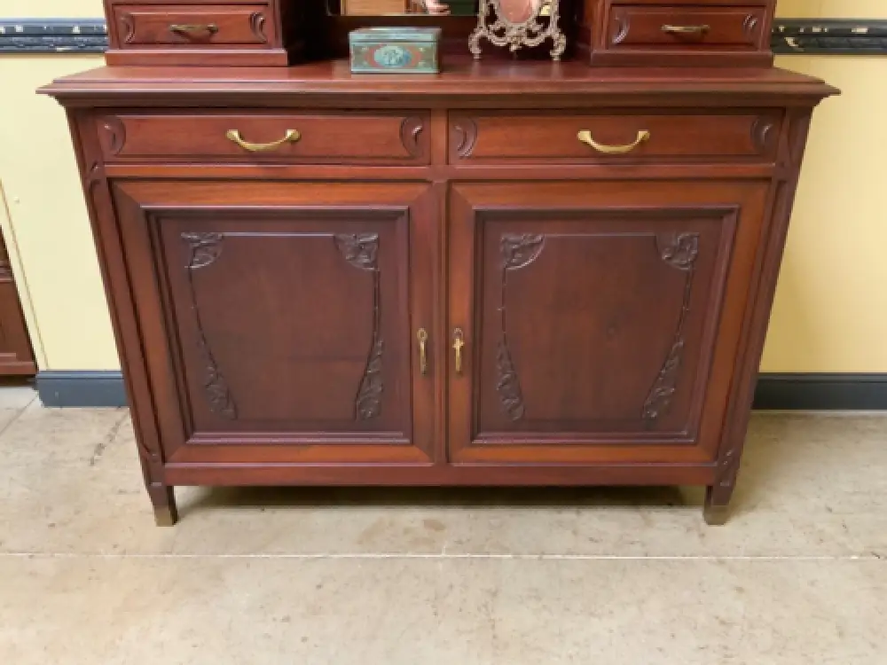 Antikes traumhaftes Jugendstil Buffet, Art Nouveau  - Lieferung möglich!   6