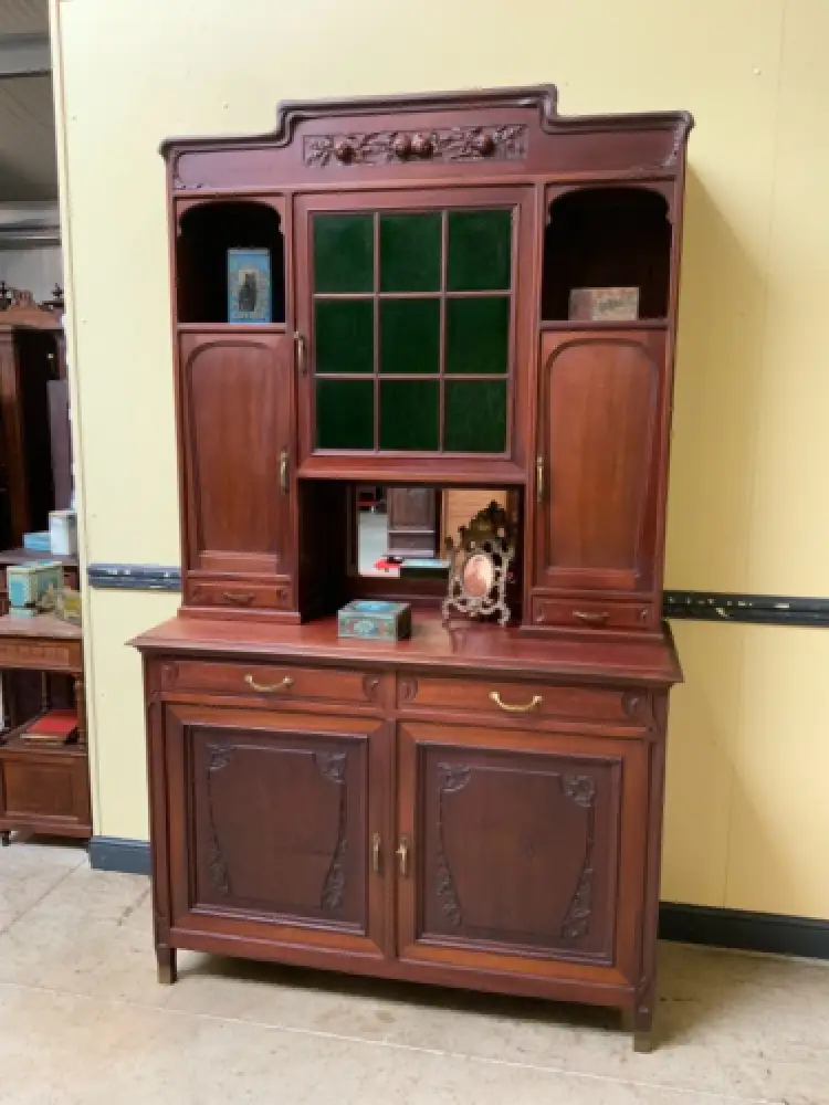 Antikes traumhaftes Jugendstil Buffet, Art Nouveau  - Lieferung möglich!   7