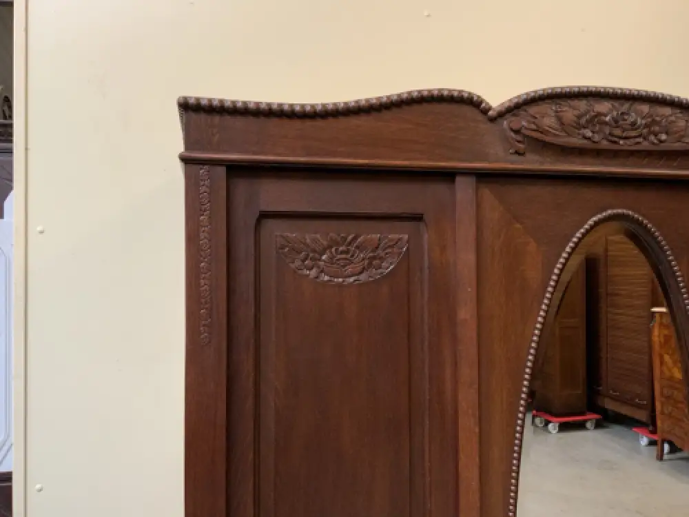 Antiker Jugendstil  Kleiderschrank, Garderobenschrank  - Lieferung möglich! 12