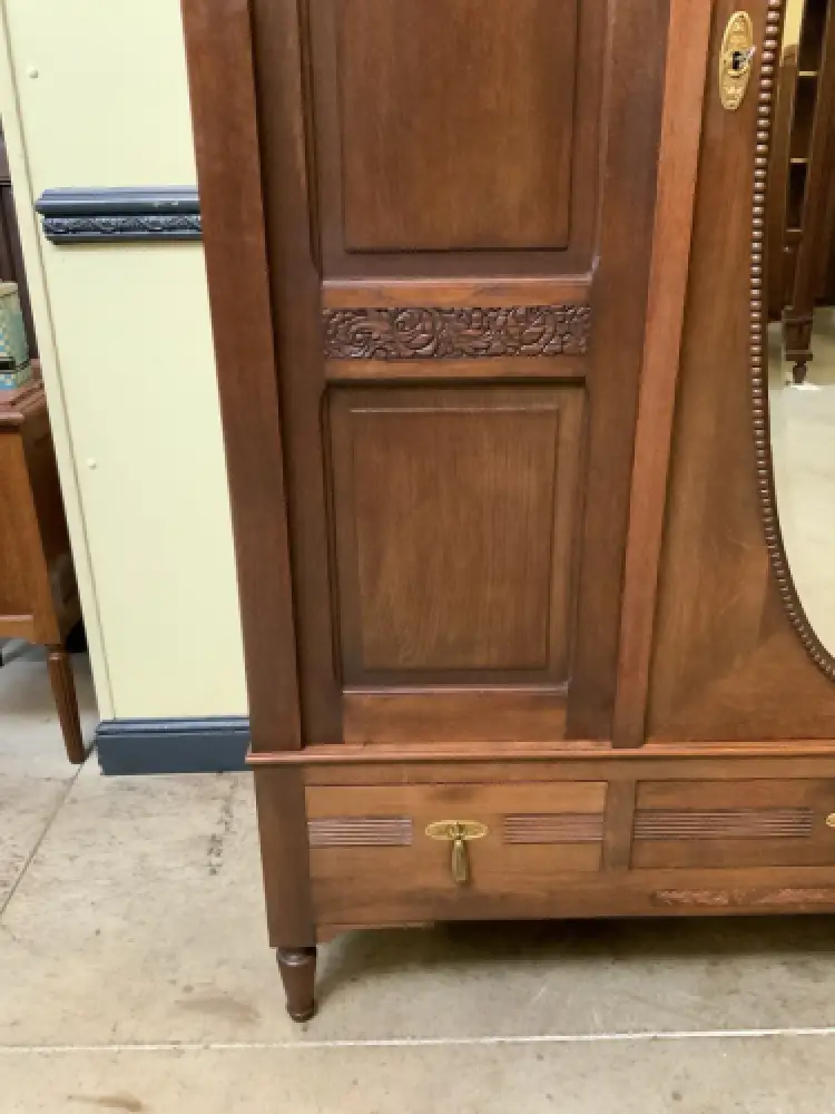 Antiker Jugendstil  Kleiderschrank, Garderobenschrank  - Lieferung möglich! 14