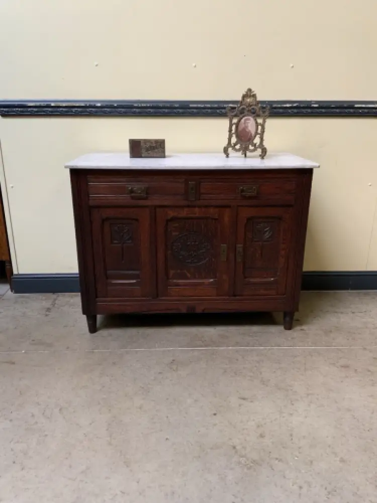 Antike Jugendstil Anrichte, Kommode, Vertiko - Lieferung möglich! 0