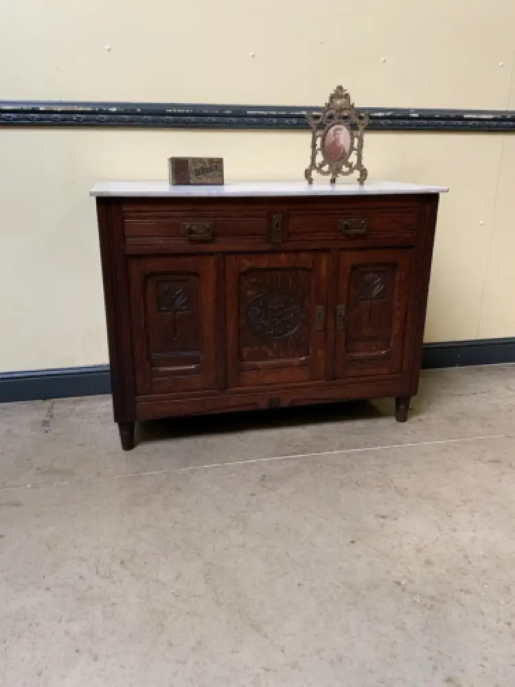 Antike Jugendstil Anrichte, Kommode, Vertiko - Lieferung möglich! 12