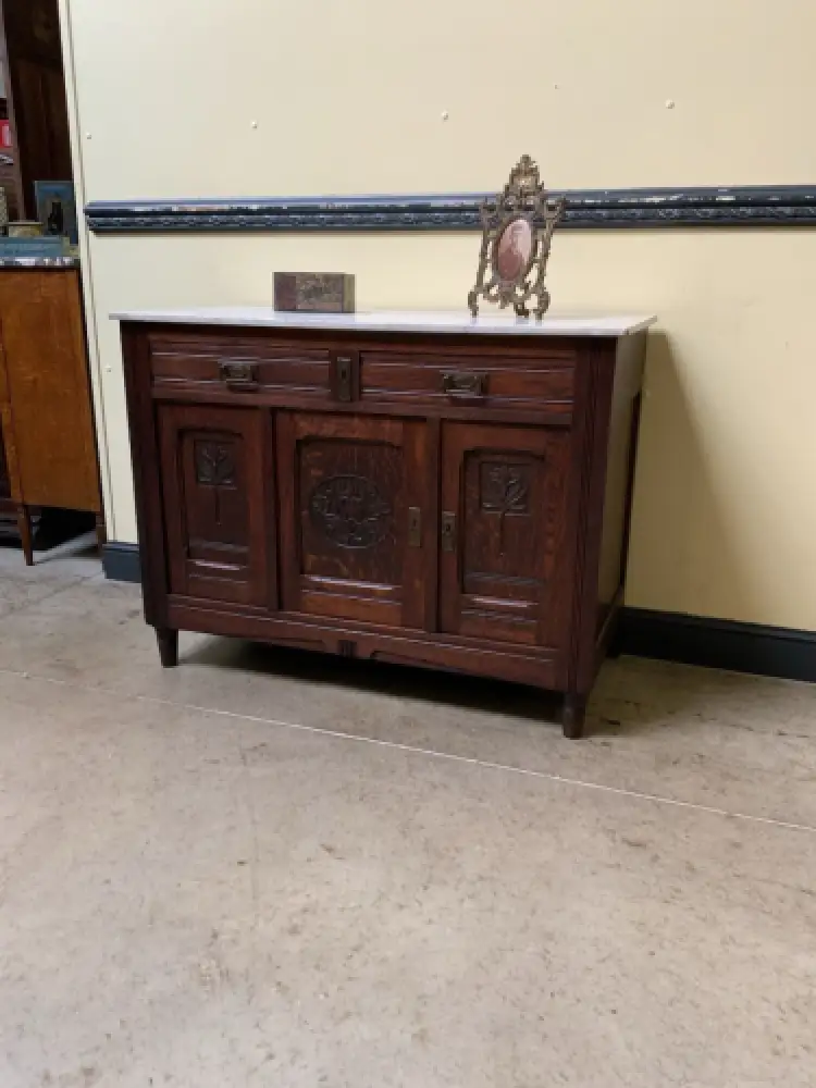 Antike Jugendstil Anrichte, Kommode, Vertiko - Lieferung möglich! 13