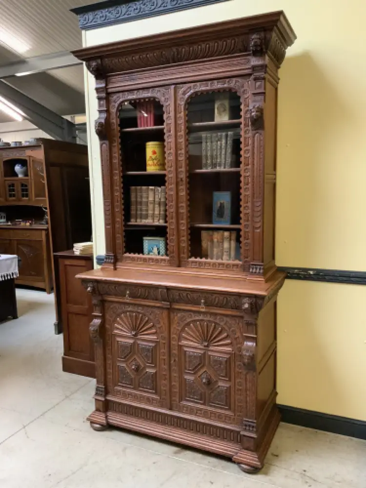 Antikes imposantes Gründerzeit Aufsatz Buffet, Kredenz - Lieferung möglich! 1