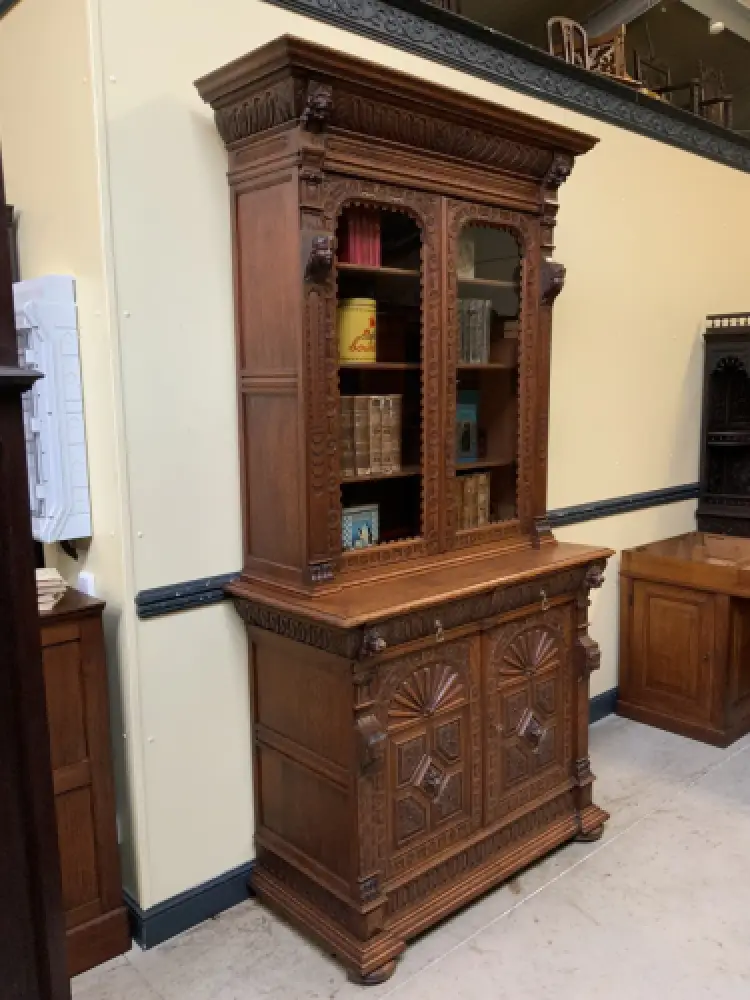 Antikes imposantes Gründerzeit Aufsatz Buffet, Kredenz - Lieferung möglich! 3
