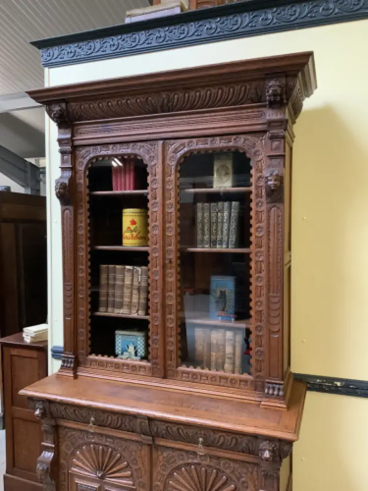 Antikes imposantes Neorenaissance  Aufsatz Buffet, Kredenz - Lieferung möglich! 6