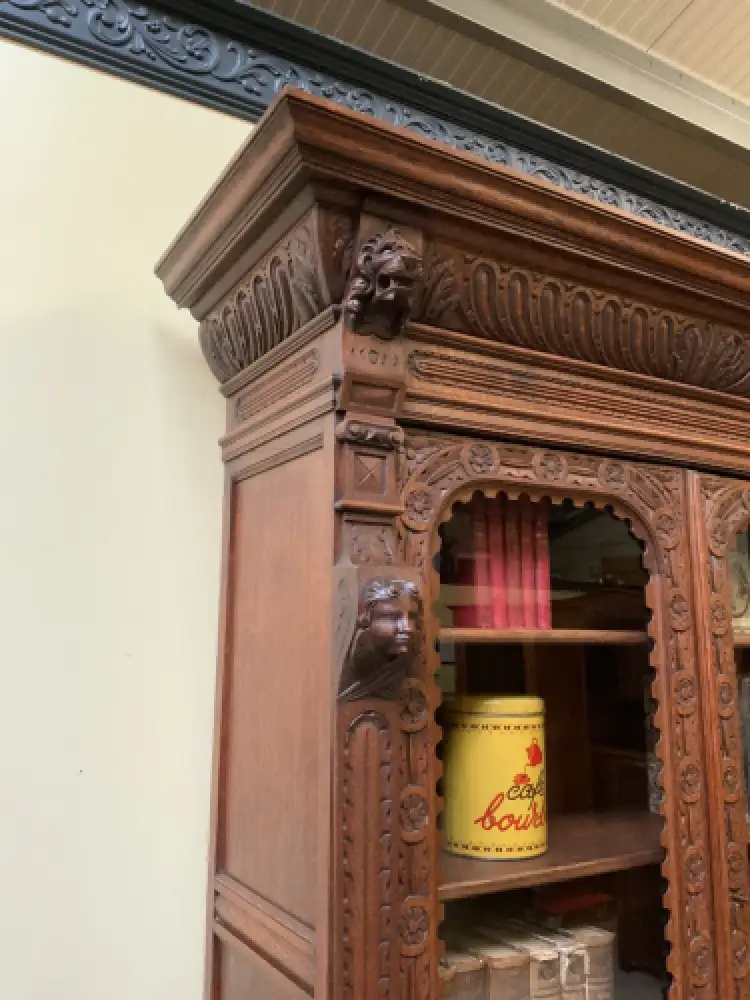 Antikes imposantes Gründerzeit Aufsatz Buffet, Kredenz - Lieferung möglich! 7