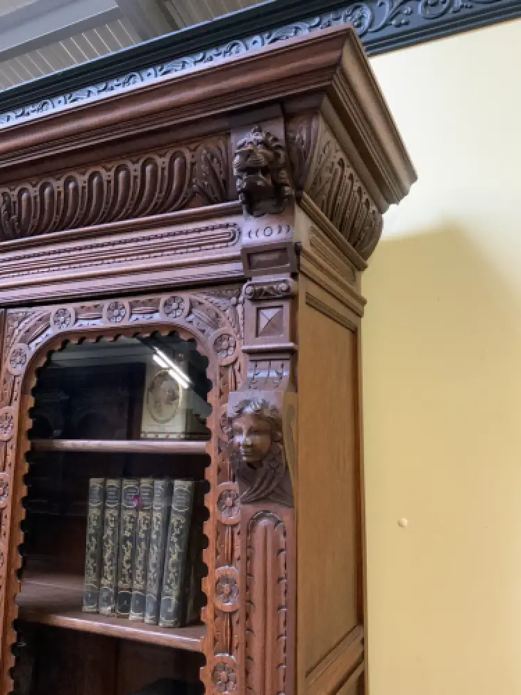 Antikes imposantes Neorenaissance  Aufsatz Buffet, Kredenz - Lieferung möglich! 8