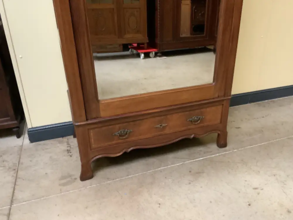 Antiker Jugendstil Wäscheschrank, Intarsien -   Lieferung möglich! 8