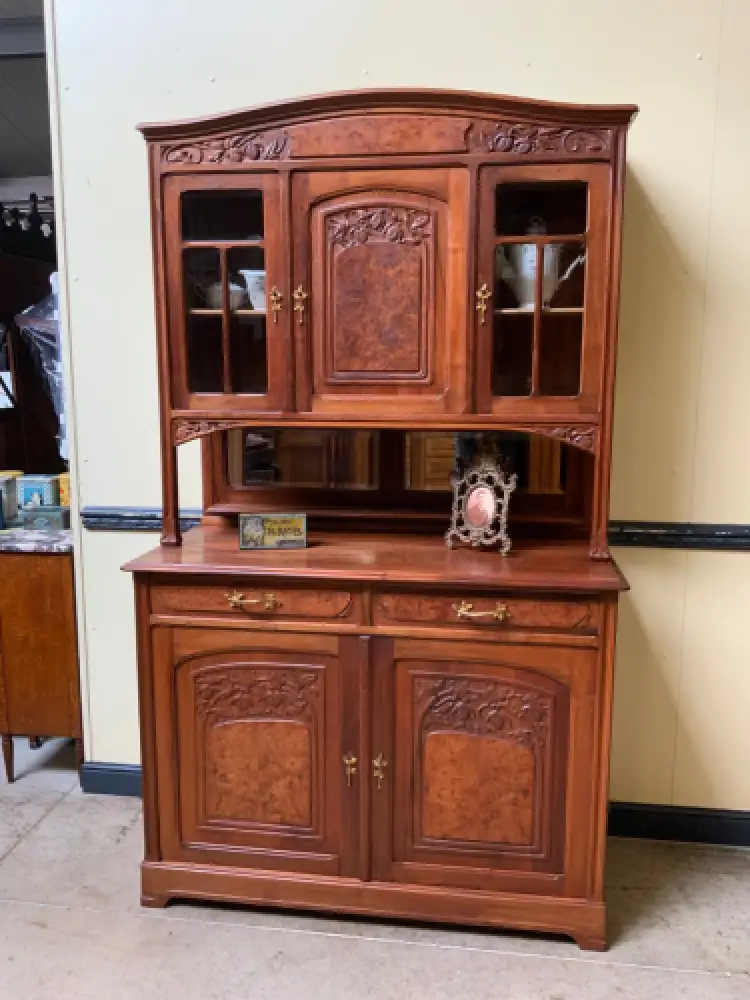 Antik - Buffet, Vertiko, Anrichte - Jugendstil, Art Nouveau - Lieferung möglich! 1