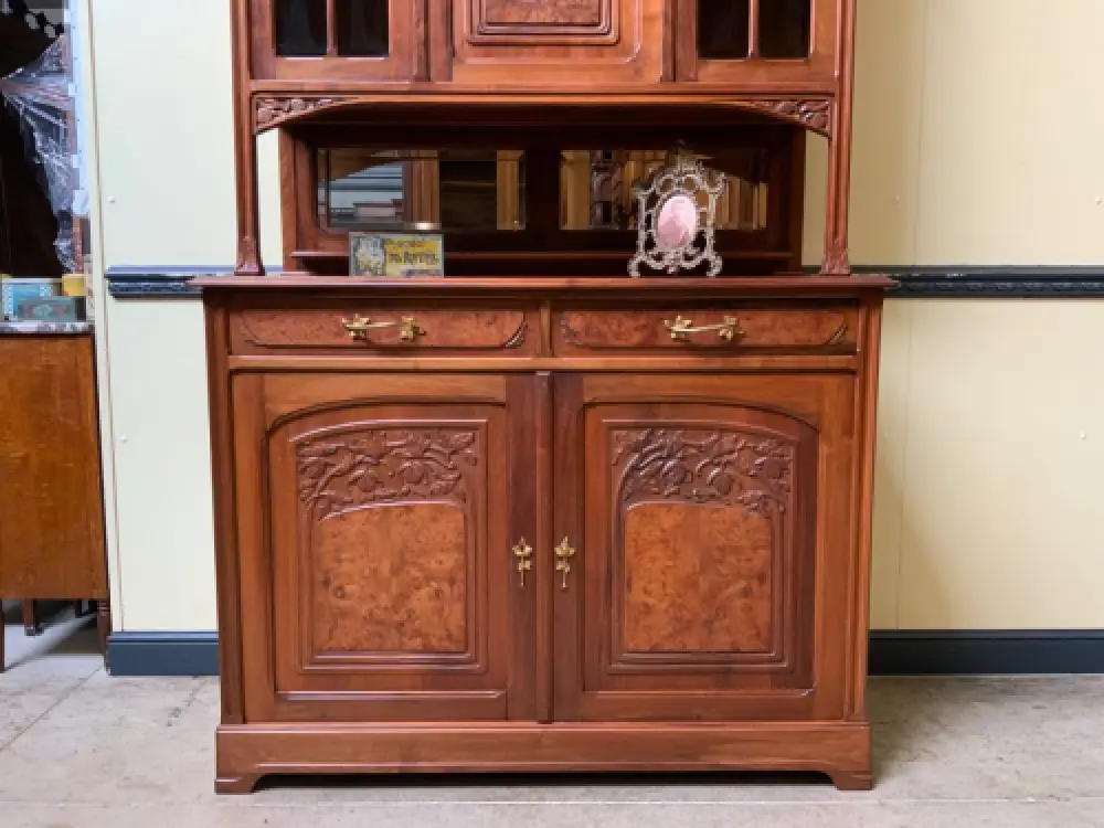 Antik - Buffet, Vertiko, Anrichte - Jugendstil, Art Nouveau - Lieferung möglich! 11