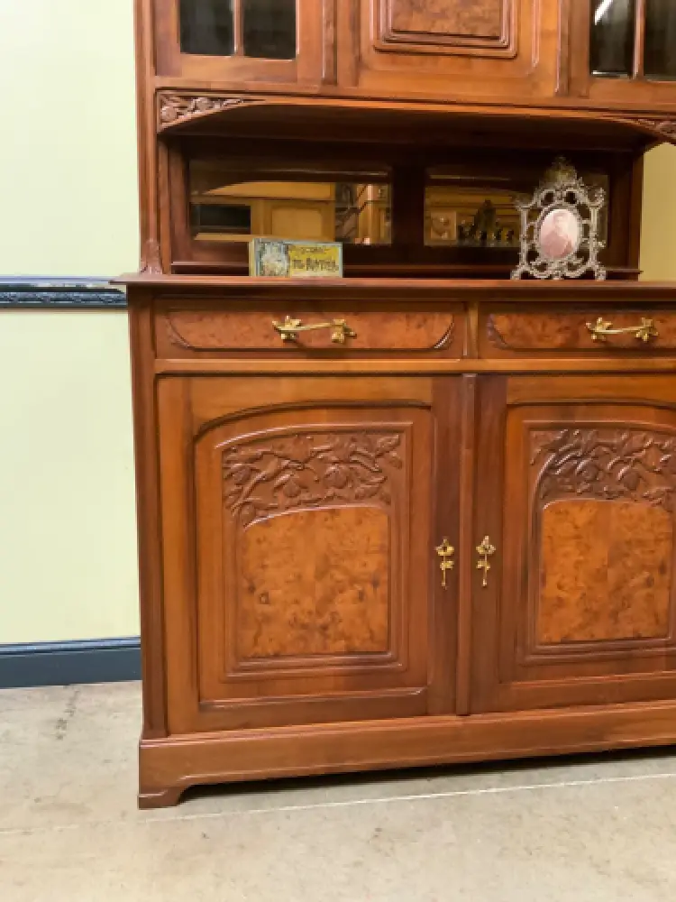 Antik - Buffet, Vertiko, Anrichte - Jugendstil, Art Nouveau - Lieferung möglich! 12