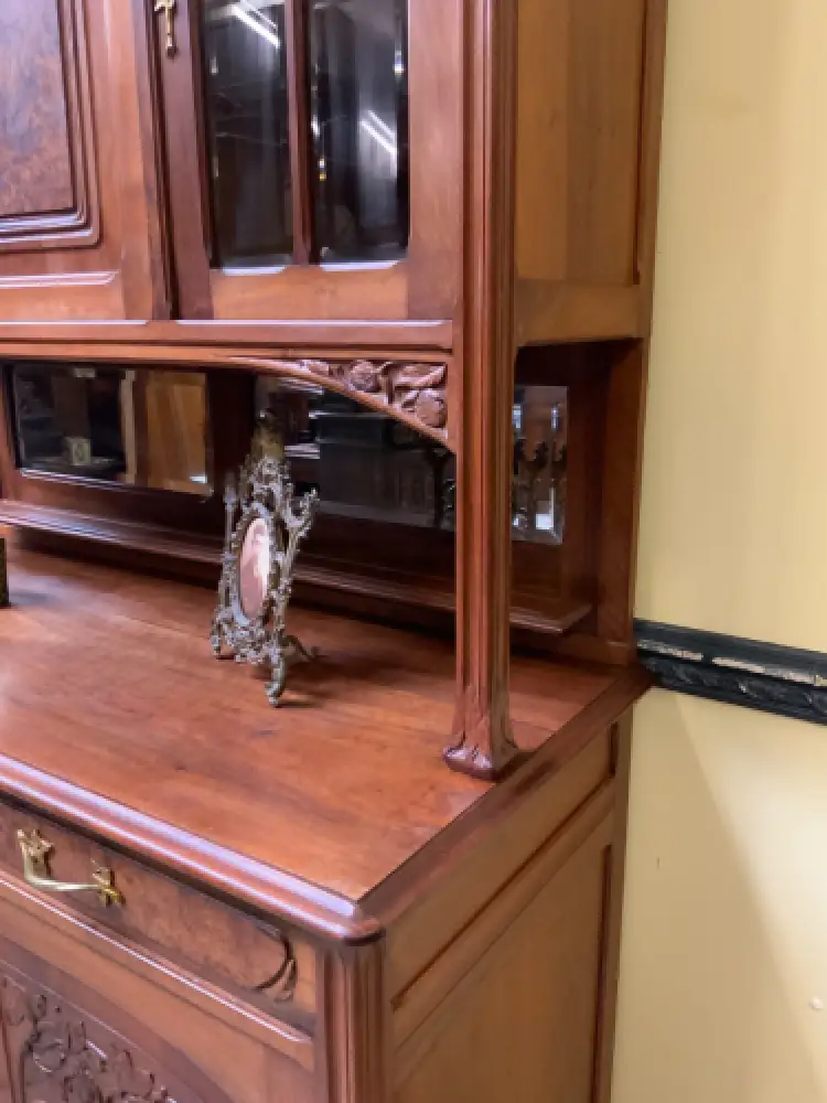 Antik - Buffet, Vertiko, Anrichte - Jugendstil, Art Nouveau - Lieferung möglich! 14