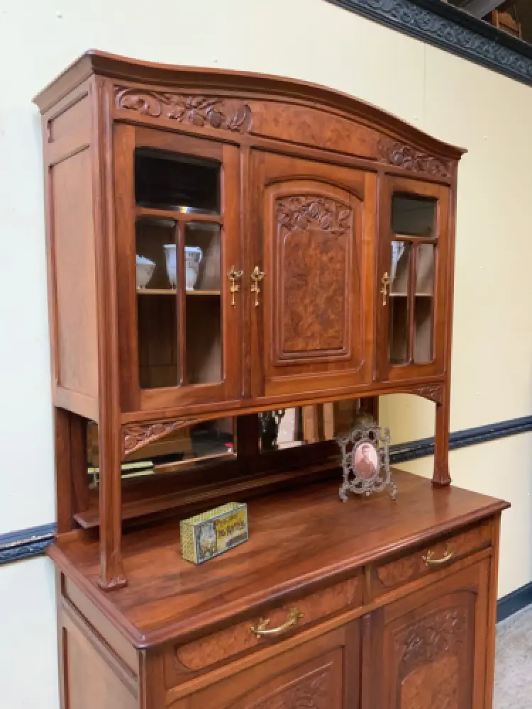 Antik - Buffet, Vertiko, Anrichte - Jugendstil, Art Nouveau - Lieferung möglich! 15