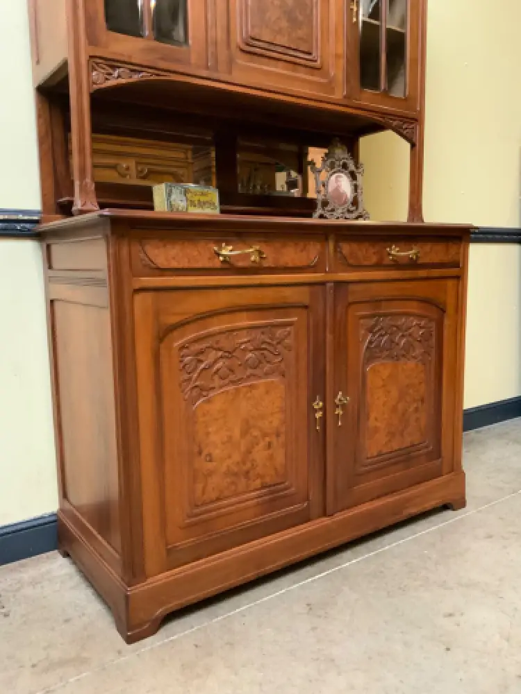 Antik - Buffet, Vertiko, Anrichte - Jugendstil, Art Nouveau - Lieferung möglich! 16