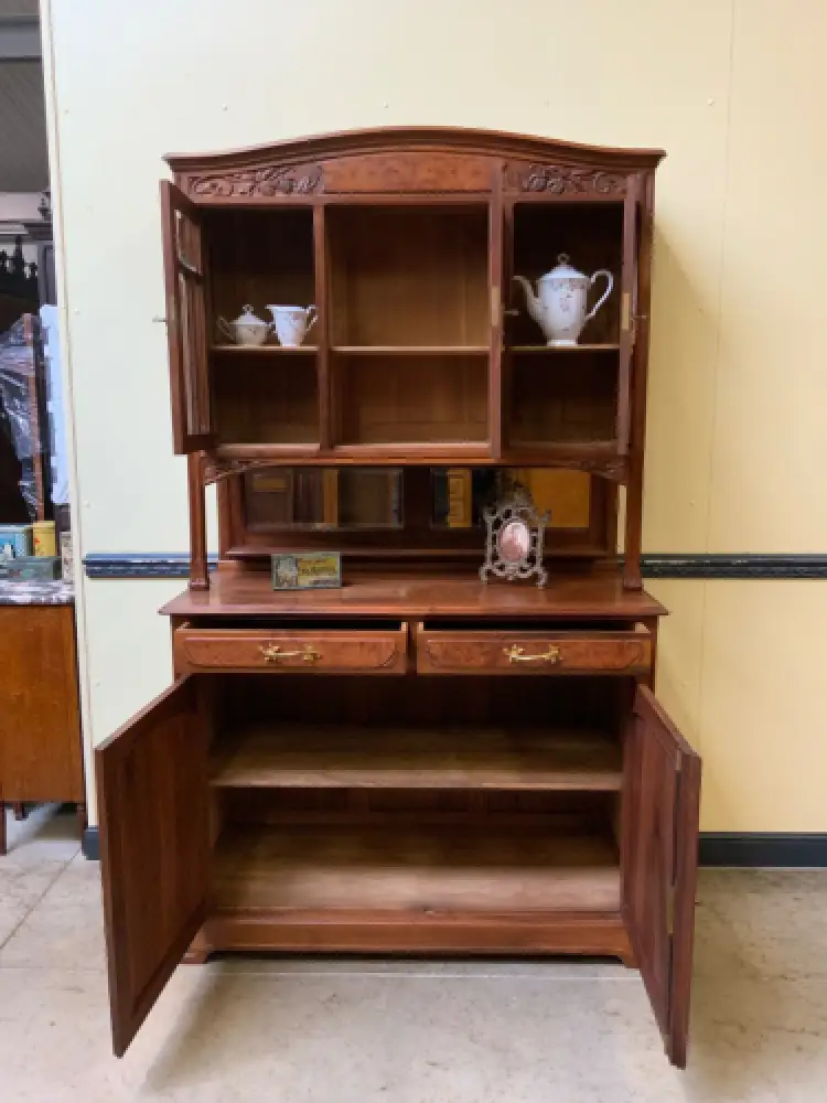 Antik - Buffet, Vertiko, Anrichte - Jugendstil, Art Nouveau - Lieferung möglich! 17