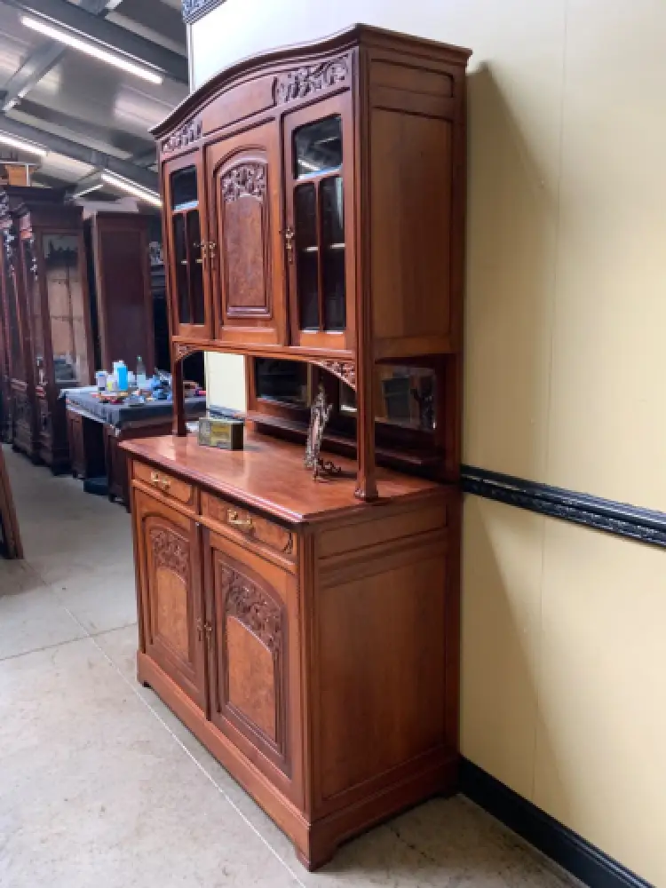 Antik - Buffet, Vertiko, Anrichte - Jugendstil, Art Nouveau - Lieferung möglich! 4