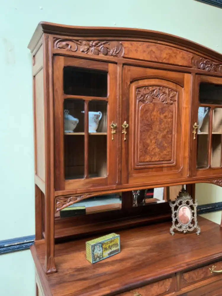 Antik - Buffet, Vertiko, Anrichte - Jugendstil, Art Nouveau - Lieferung möglich! 7