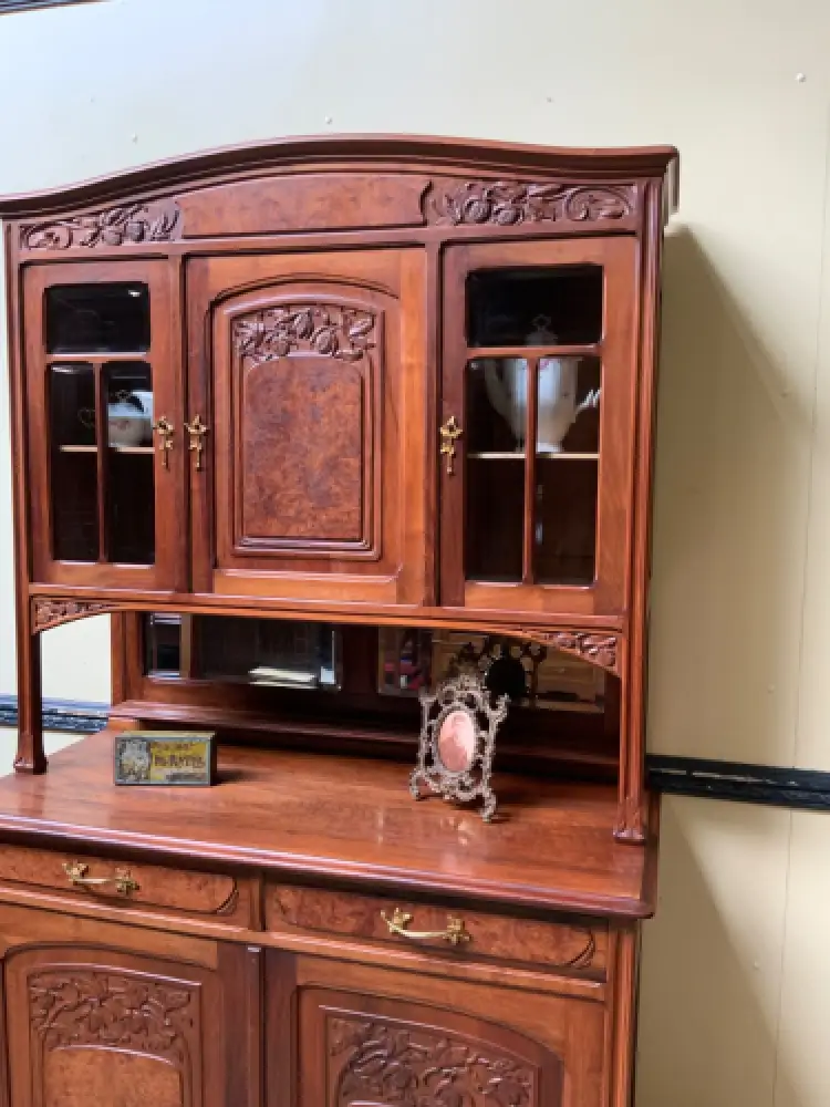 Antik - Buffet, Vertiko, Anrichte - Jugendstil, Art Nouveau - Lieferung möglich! 9