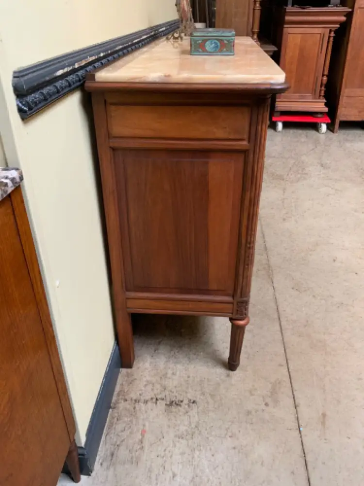 Antike Jugendstil Nußbaum Anrichte, Kommode, Buffet - Lieferung möglich! 5