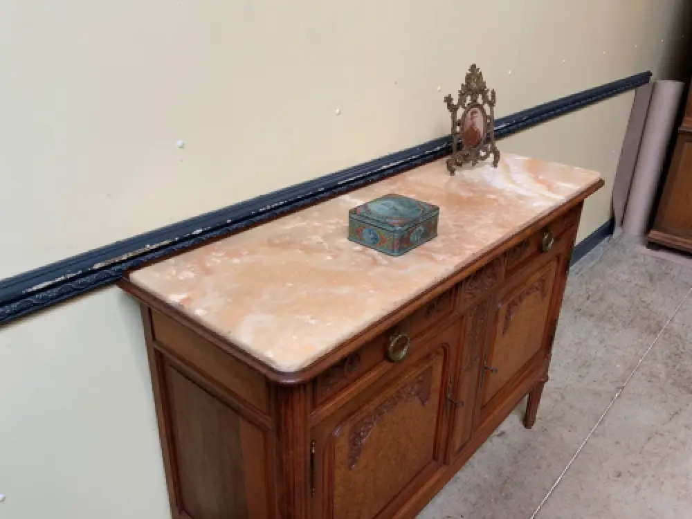 Antike Jugendstil Nußbaum Anrichte, Kommode, Buffet - Lieferung möglich! 6