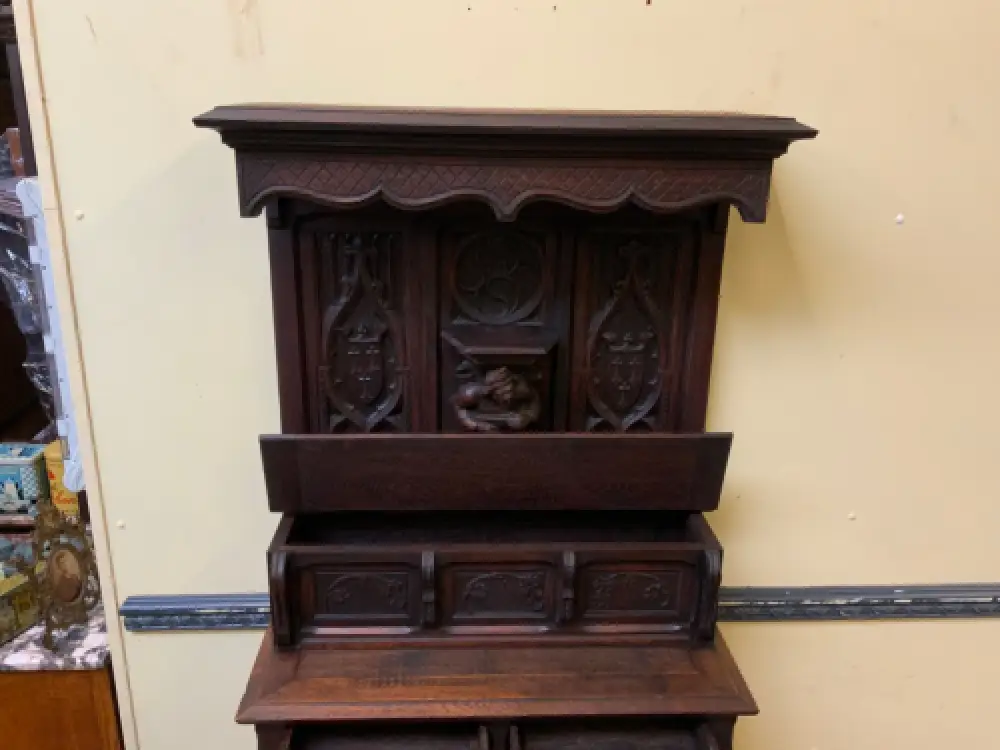 Antik - Vertiko, Anrichte, Buffet - Neogotik - Lieferung möglich! 15