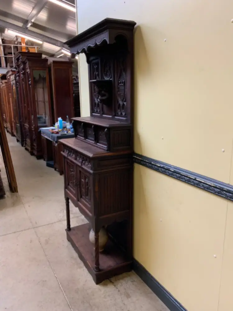 Antik - Vertiko, Anrichte, Buffet - Neogotik - Lieferung möglich! 4