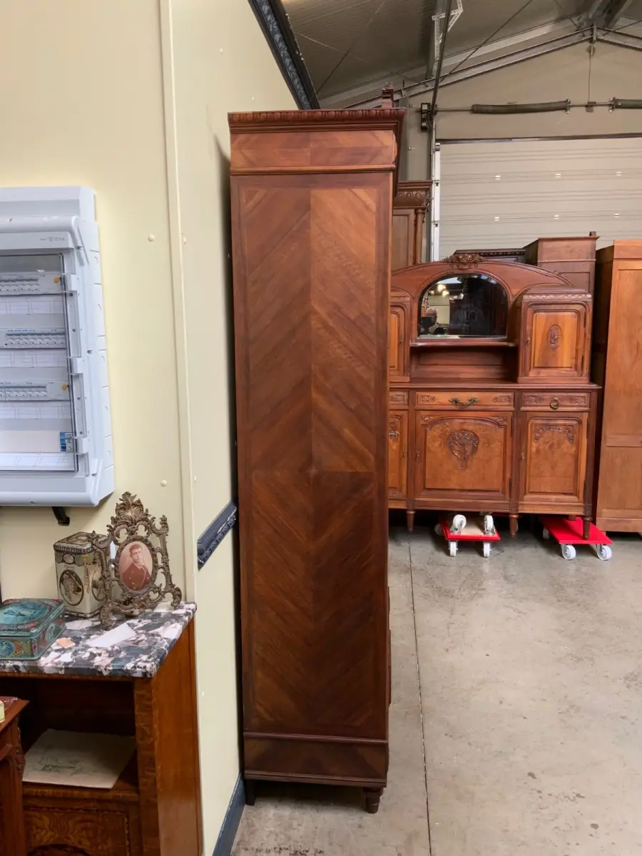 Antiker Jugendstil Geschirrschrank, Vitrine, Bücherschrank - Lieferung möglich! 4