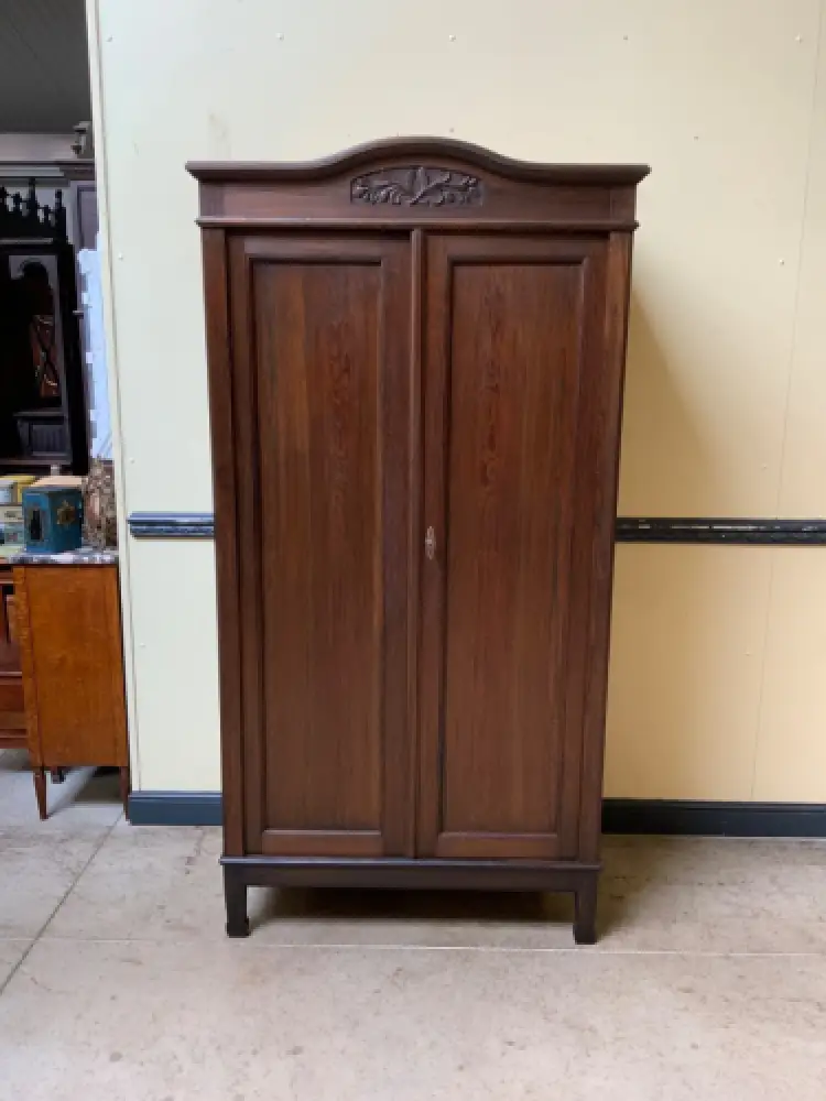 Antiker Jugendstil Kleiderschrank, Fichte, - Lieferung möglich! 0