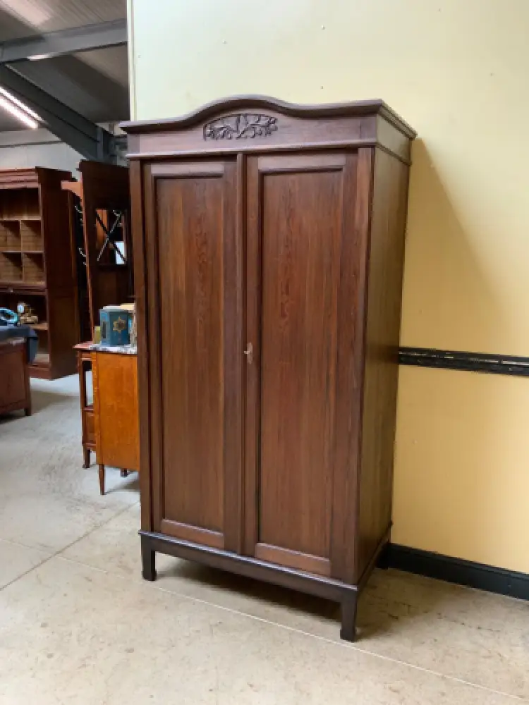 Antiker Jugendstil Kleiderschrank, Fichte, - Lieferung möglich! 2