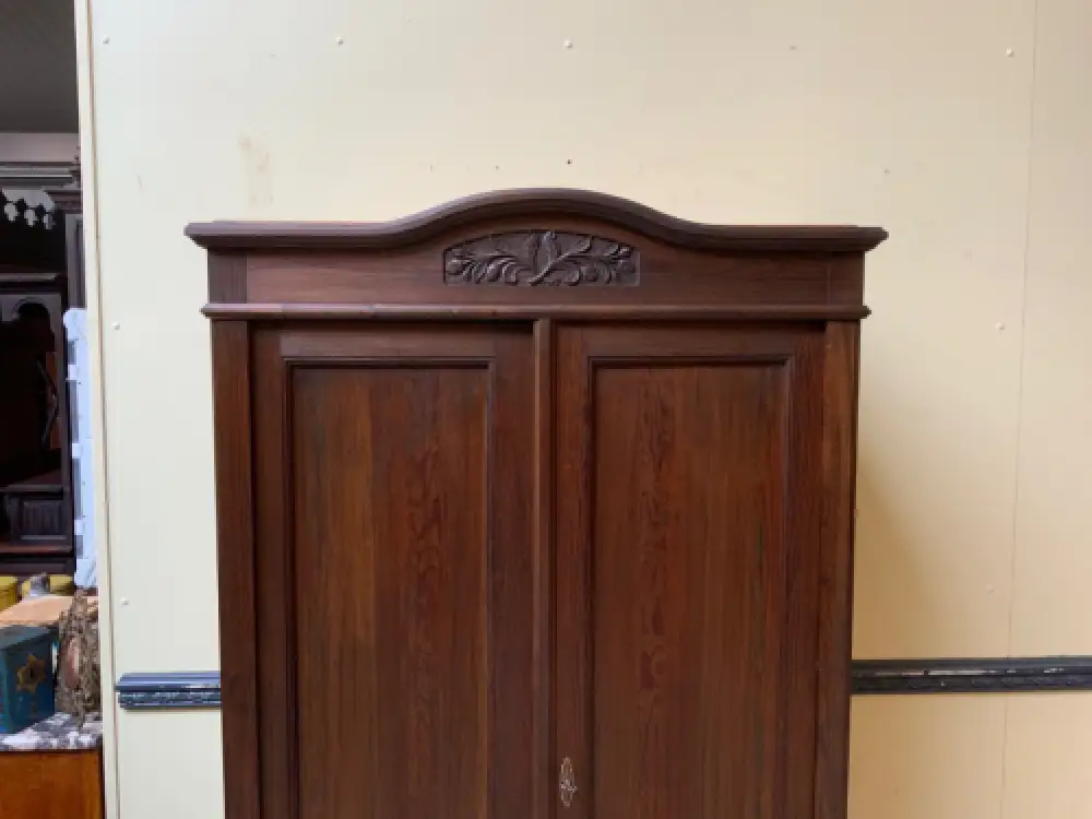 Antiker Jugendstil Kleiderschrank, Fichte, - Lieferung möglich! 5