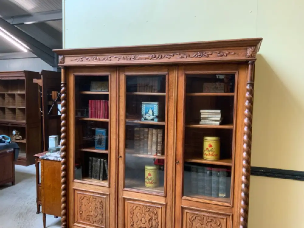 Antiker Neorenaissance Bücherschrank, Vitrine, Traumhaft - Lieferung möglich! 11