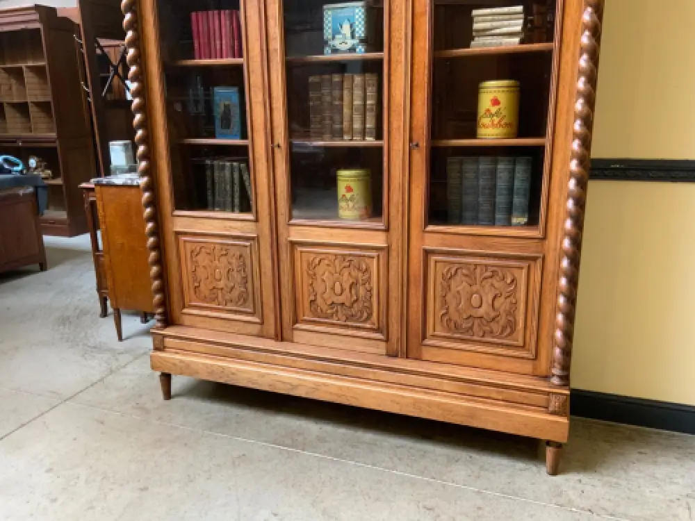 Antiker Neorenaissance Bücherschrank, Vitrine, Traumhaft - Lieferung möglich! 12