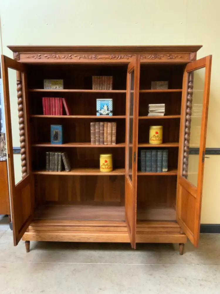 Antiker Neorenaissance Bücherschrank, Vitrine, Traumhaft - Lieferung möglich! 13