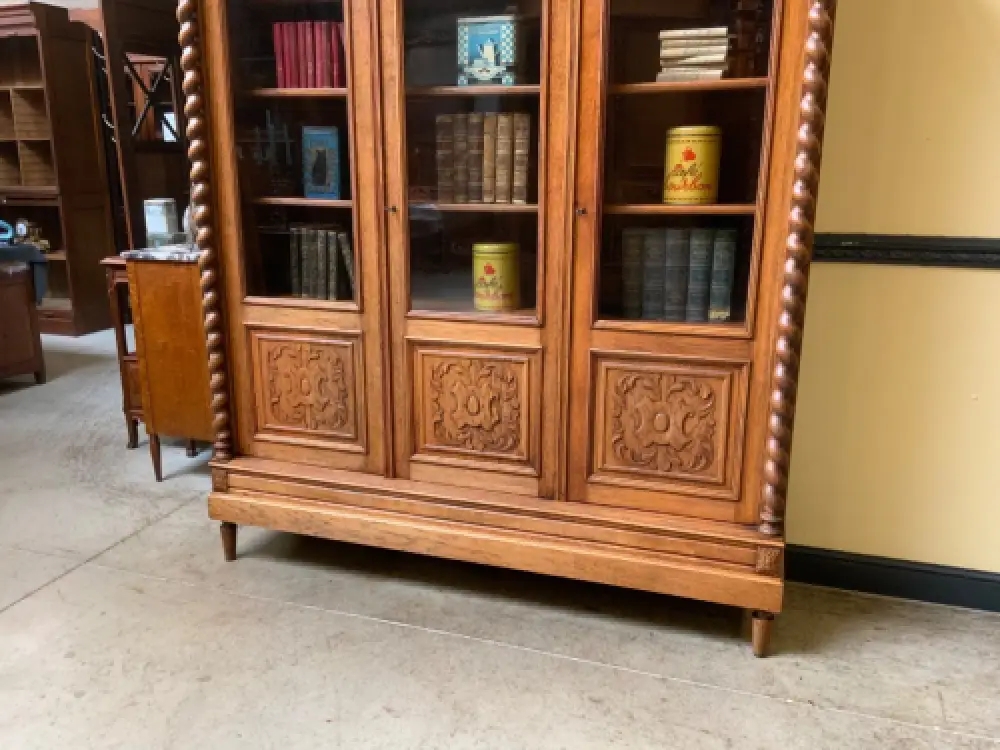 Antiker Neorenaissance Bücherschrank, Vitrine, Traumhaft - Lieferung möglich! 5