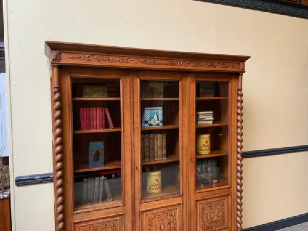 Antiker Neorenaissance Bücherschrank, Vitrine, Traumhaft - Lieferung möglich! 7