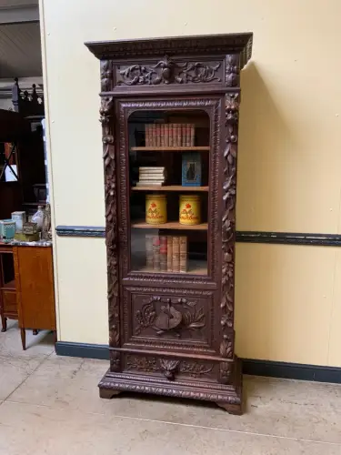 Antiker Gründerzeit Bücherschrank, Vitrine - Sensationell  - Lieferung möglich!