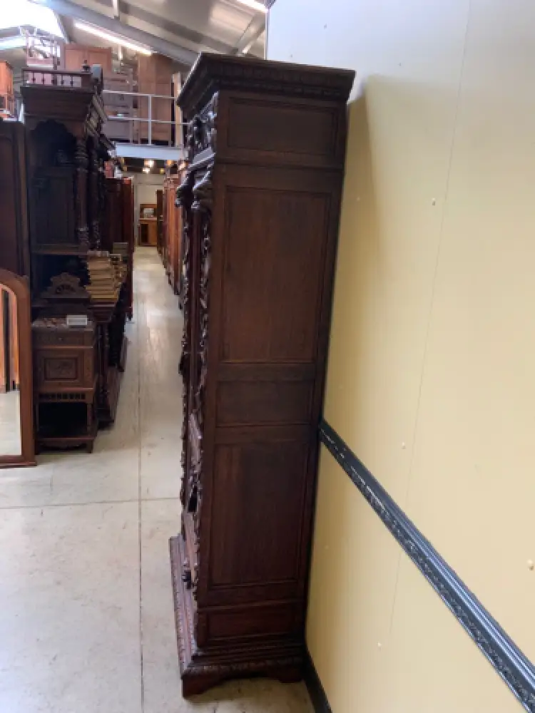 Antiker Gründerzeit Bücherschrank, Vitrine - Sensationell  - Lieferung möglich! 5