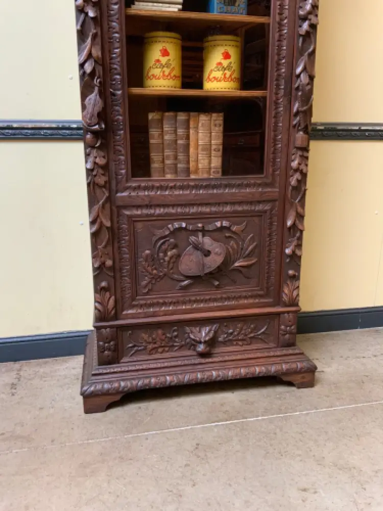 Antiker Gründerzeit Bücherschrank, Vitrine - Sensationell  - Lieferung möglich! 8