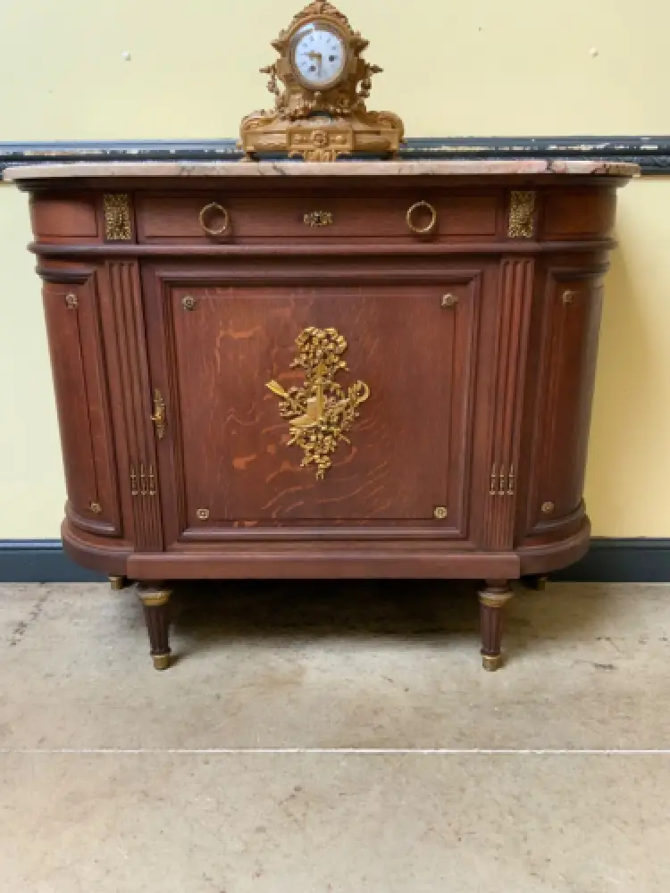 Antike Jugendstil Anrichte, Kommode mit Bronzeverzierungen - Lieferung möglich! 12