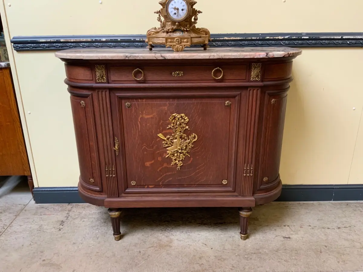 Antike Jugendstil Anrichte, Kommode mit Bronzeverzierungen - Lieferung möglich! 13