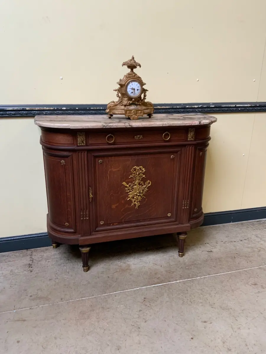 Antike Jugendstil Anrichte, Kommode mit Bronzeverzierungen - Lieferung möglich! 2