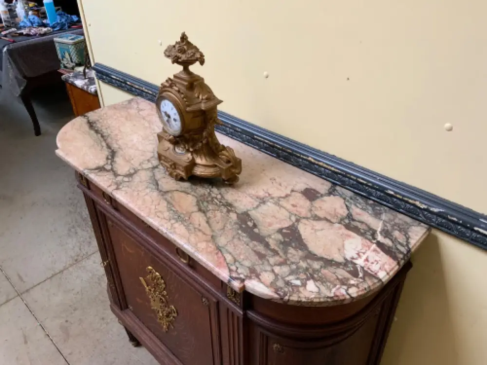 Antike Jugendstil Anrichte, Kommode mit Bronzeverzierungen - Lieferung möglich! 4